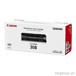 Hop Muc In Canon Cartridge 308 Den Chinh Hang Lbp 3300 Wm