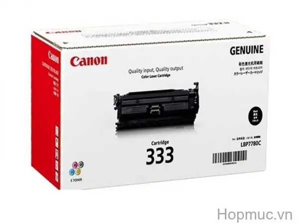 Hop Muc In Canon Cartridge 333 Den Chinh Hang Lbp 8100n 8780x Wm Hop Muc In Canon Cartridge 333 Den Chinh Hang Lbp 8100n 8780x Wm