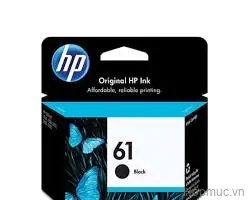 Tep Muc In Hp 61 Den Black Chinh Hang Ch561wa Dung Cho Hp Deskjet 1000 1050 Wm