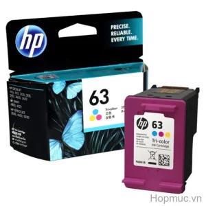 Tep Muc In Hp 63 Den Black Chinh Hang F6u62aa Dung Cho Hp Deskjet 1112 2132 Wm